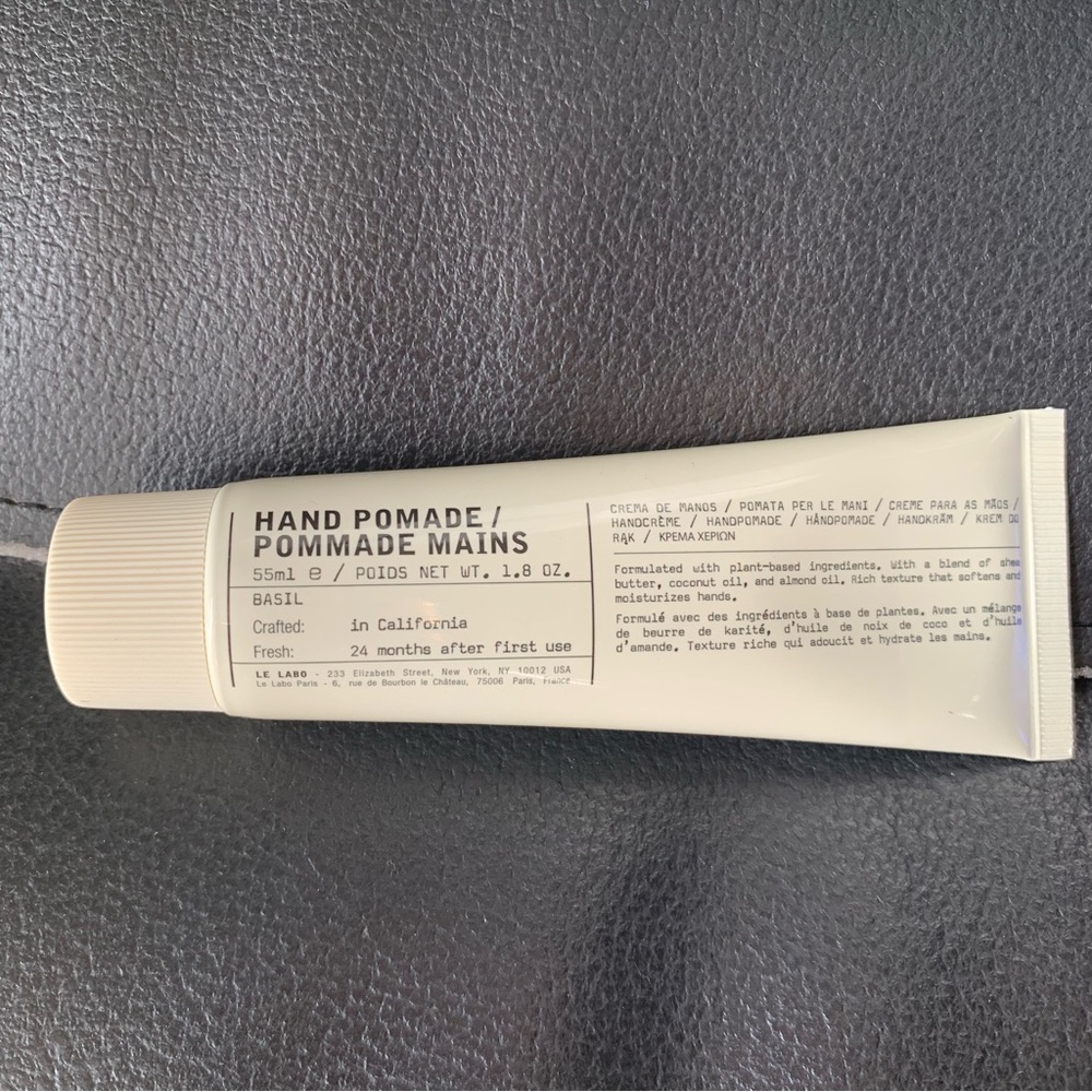 Le Labo Basil Hand Pomade 55ml. 1.8 Fl Oz. Authentic